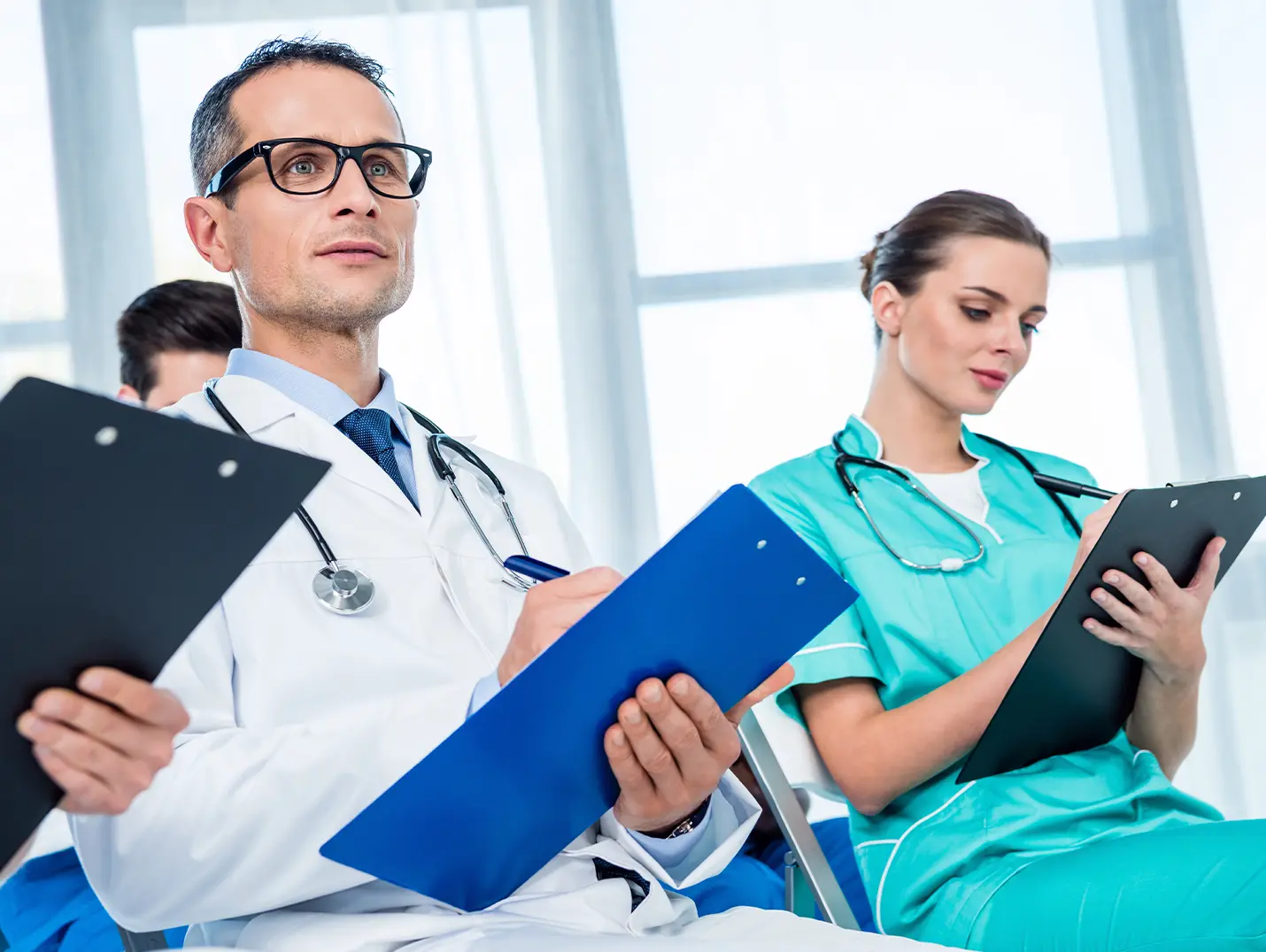 Médicos del programa de residencias médicas y posgrado de Hospital Angeles Health System 