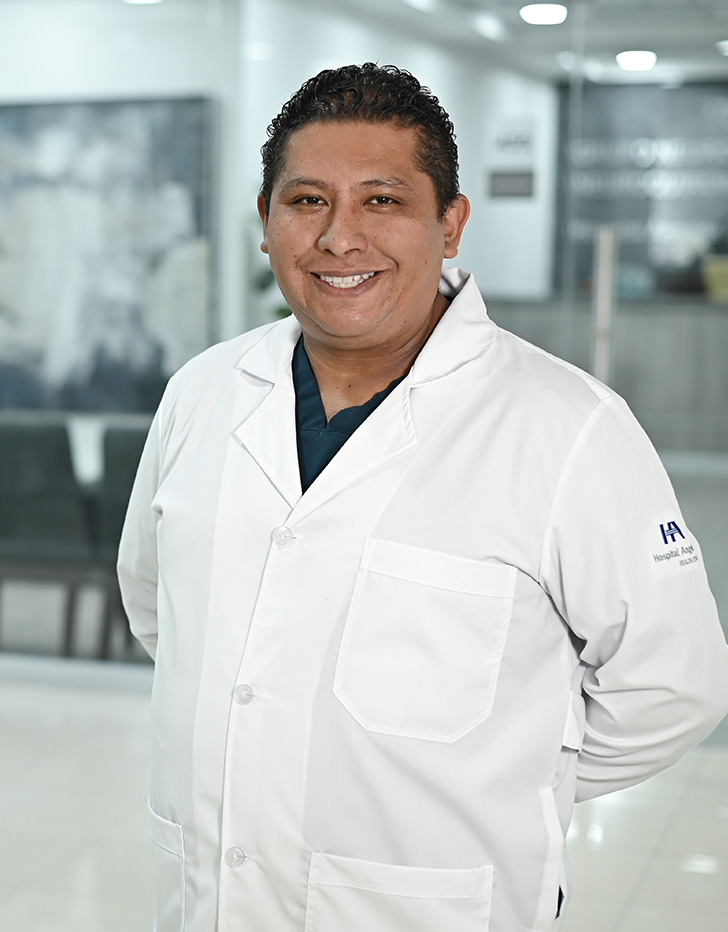 Es la foto de perfil de un pediatra y neurólogo pediatra en Ciudad de México de Hospital Angeles Acoxpa.