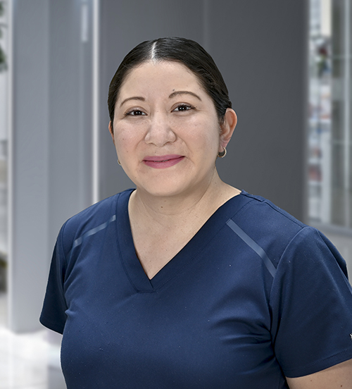 Es la foto de perfil de una dermatóloga pediátrica en Huixquilucan de Hospital Angeles Lomas.