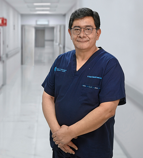 Es la foto de perfil de un nefrólogo en Morelia de Hospital Angeles Morelia.