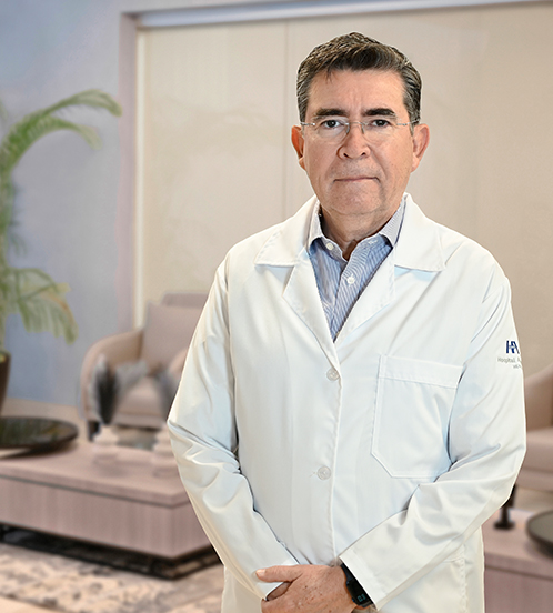 Es la foto de perfil de un gastroenterólogo pediátrico en Culiacán de Hospital Angeles Culiacán.
