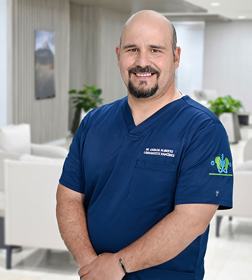 This is the profile photo of an orthopedic surgeon and traumatologist, specializing in pediatric orthopedics and traumatology, Puebla  Hospital Angeles Puebla Puebla .