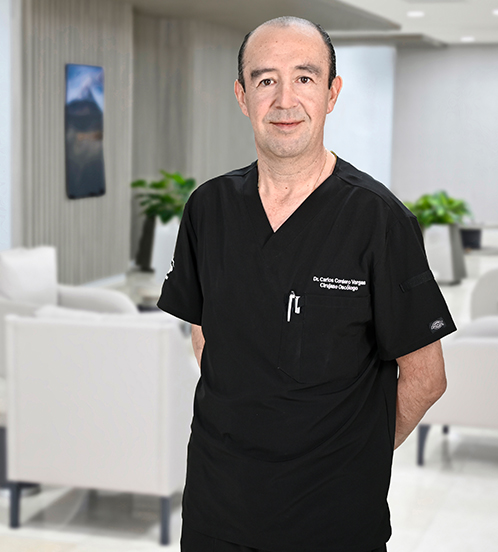 Es la foto de perfil de un cirujano oncólogo en Puebla de Hospital Angeles Puebla.