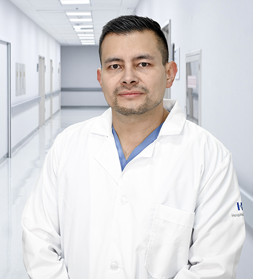 This is the profile photo of a hepatologist, gastroenterologist, and endoscopist México  Hospital Angeles Universidad in México City.
