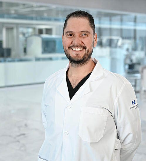 Es la foto de perfil de un cirujano general en Guadalajara de Hospital Angeles Del Carmen.