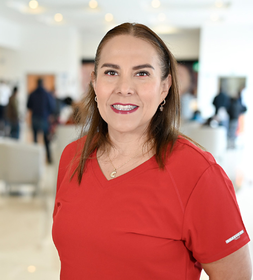 Es la foto de perfil de una ginecóloga y obstetra en Xalapa de Hospital Angeles Xalapa.