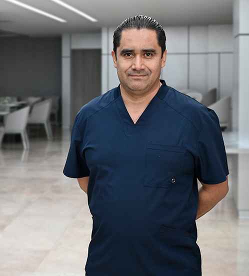 Es la foto de perfil de un anestesiólogo en Querétaro de Hospital Angeles Querétaro.