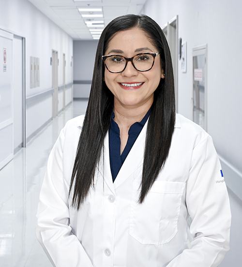 This is the profile photo of a pediatrician México  Hospital Angeles Universidad in México City.