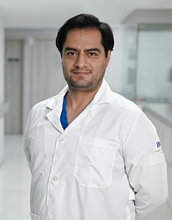 Es la foto de perfil de un oftalmólogo en Ciudad de México de Hospital Angeles México.