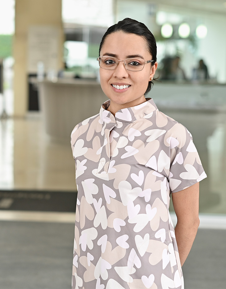 Es la foto de perfil de una ortodoncista en Ciudad de México de Hospital Angeles Acoxpa.