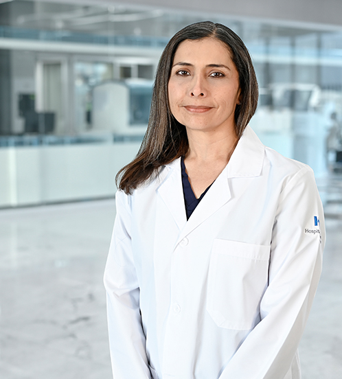 Es la foto de perfil de una ginecóloga y obstetra en Guadalajara de Hospital Angeles Del Carmen.