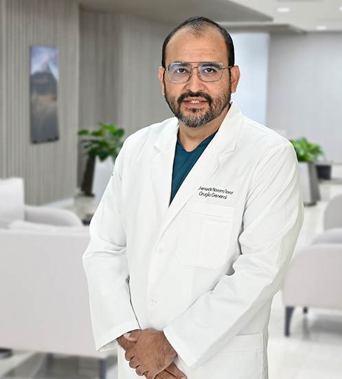 Es la foto de perfil de un cirujano general en Puebla de Hospital Angeles Puebla.