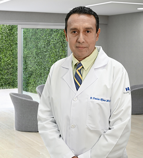 Es la foto de perfil de un gastroenterólogo en Torreón de Hospital Angeles Torreón.