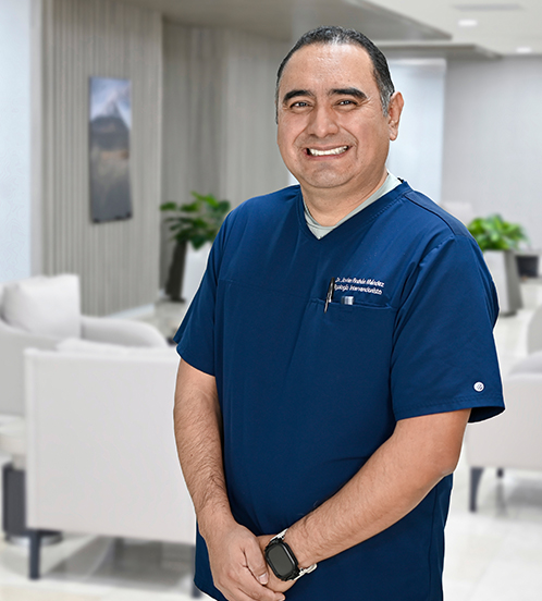 This is the profile photo of an intensive care physician and anesthesiologist Puebla  Hospital Angeles Puebla in Puebla .