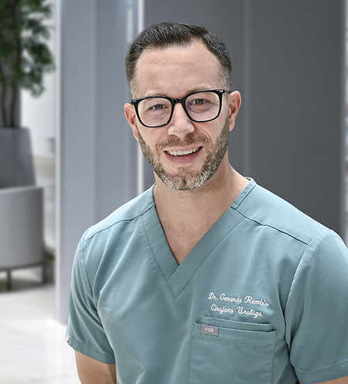 Es la foto de perfil de un urólogo en Huixquilucan de Hospital Angeles Lomas.