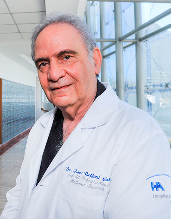 Es la foto de perfil de un internista en Huixquilucan de Hospital Angeles Lomas.