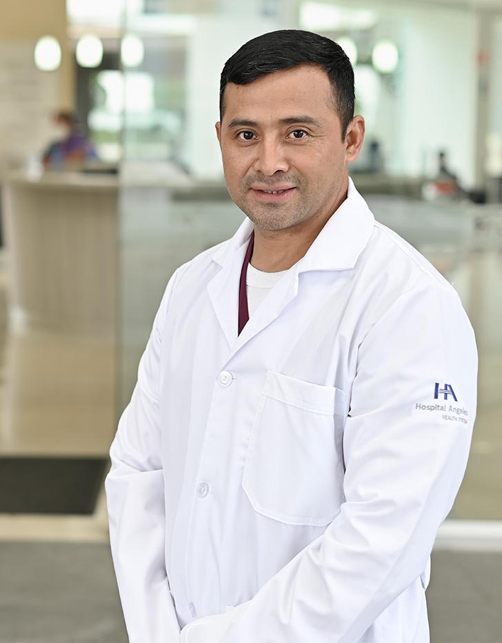 Es la foto de perfil de un neurólogo pediátrico en Ciudad de México de Hospital Angeles Acoxpa.