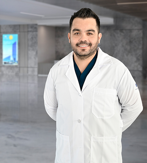 Es la foto de perfil de un cirujano general en Querétaro de Hospital Angeles Centro Sur.