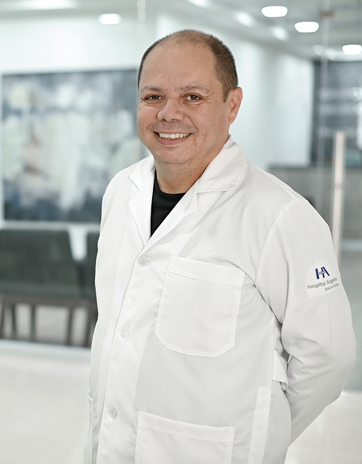 Es la foto de perfil de un pediatra en Ciudad de México de Hospital Angeles Acoxpa.