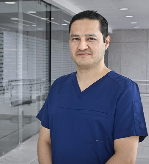 Es la foto de perfil de un cirujano general en Villahermosa de Hospital Angeles.