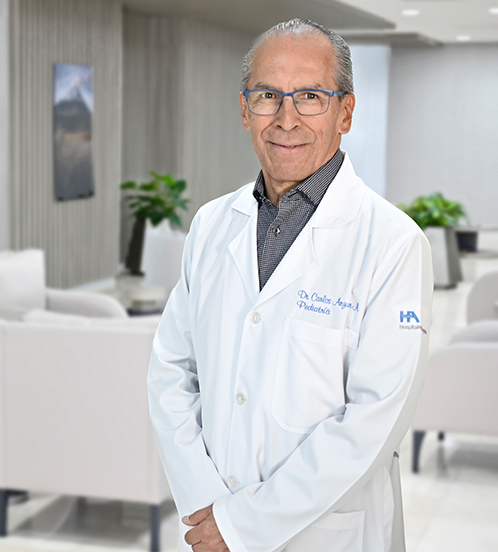 This is the profile photo of a pediatrician Puebla  Hospital Angeles in Puebla .