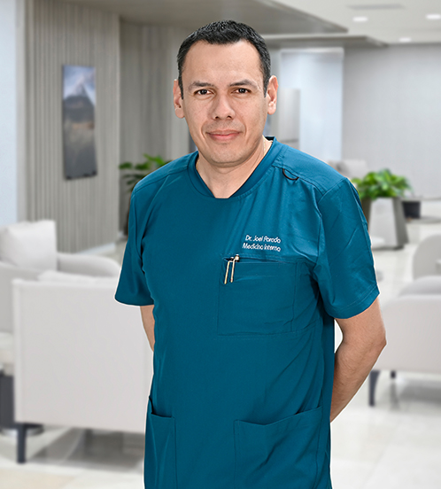 This is the profile photo of an internist Puebla  Hospital Angeles in Puebla .
