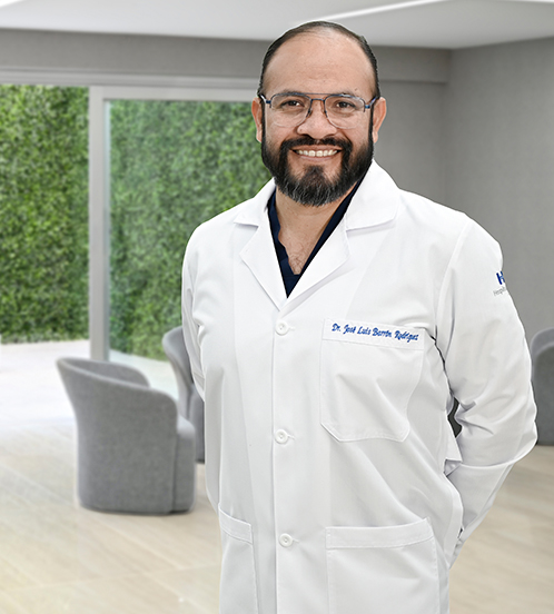 Es la foto de perfil de un ginecólogo y obstetra en Torreón de Hospital Angeles.