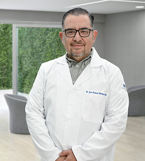 Es la foto de perfil de un cirujano general en Torreón de Hospital Angeles.