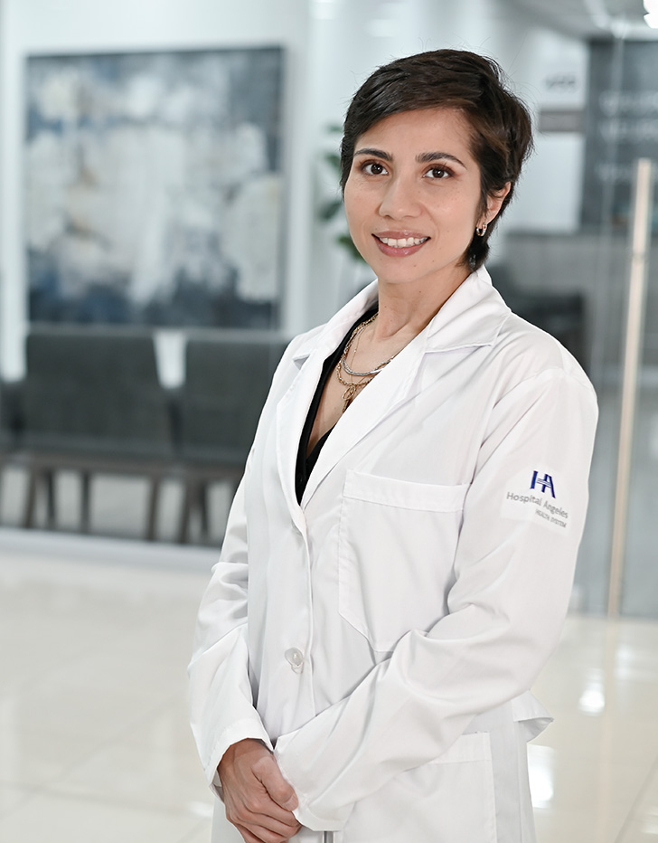 Es la foto de perfil de una especialista en medicina interna en Ciudad de México de Hospital Angeles Acoxpa.
