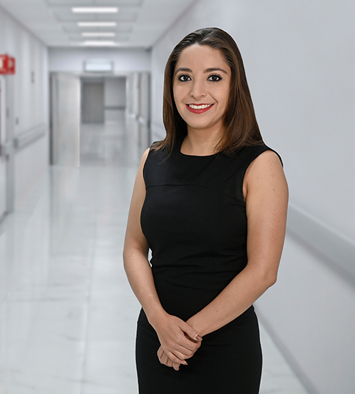 Es la foto de perfil de una especialista en endodoncia en Morelia de Hospital Angeles.