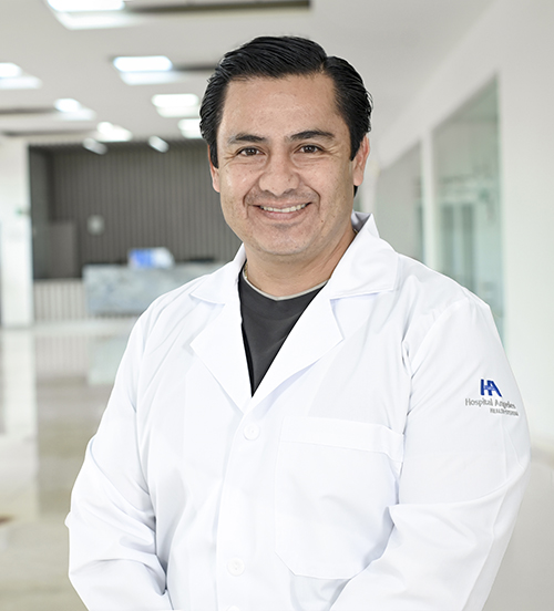 Es la foto de perfil de un ortopedista y traumatólogo en Tampico de Hospital Angeles.