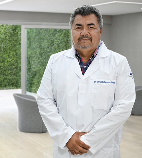 Es la foto de perfil de un urólogo en Torreón de Hospital Angeles.