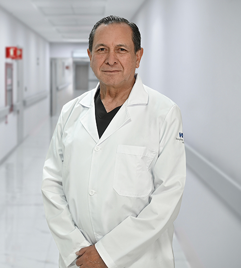 Es la foto de perfil de un cirujano pediátrico en Morelia de Hospital Angeles.