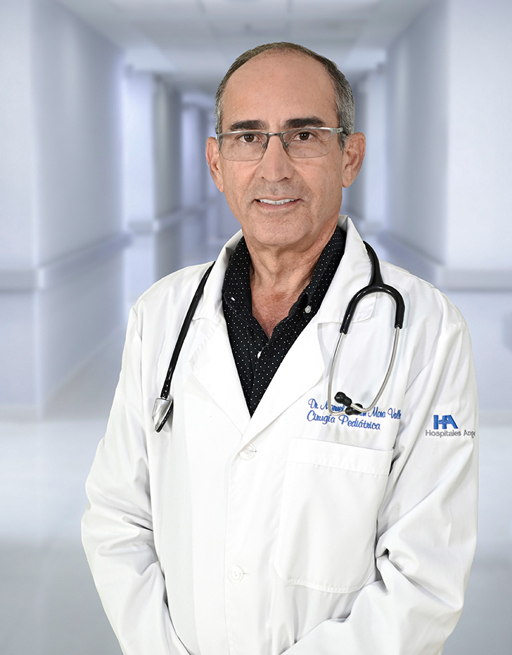 Es la foto de perfil de un pediatra especializado en cirugía pediátrica en Ciudad Juárez de Hospital Angeles Ciudad Juárez. 