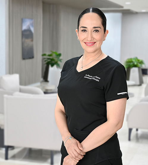 Es la foto de perfil de una gastroenteróloga y especialista en endoscopía en Puebla de Hospital Angeles.