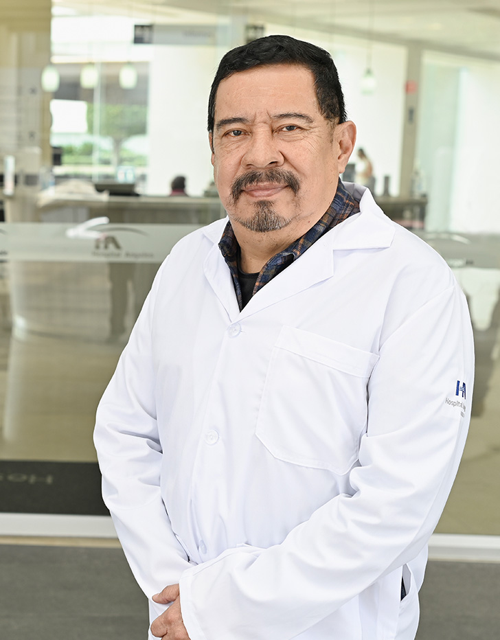 Es la foto de perfil de un médico internista en Ciudad de México de Hospital Angeles Acoxpa.