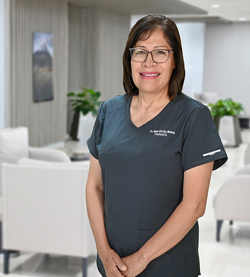 Es la foto de perfil de una pediatra en Puebla de Hospital Angeles Puebla.