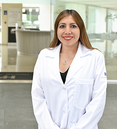 Es la foto de perfil de una otorrinolaringóloga en Ciudad de México de Hospital Angeles Metropolitano.