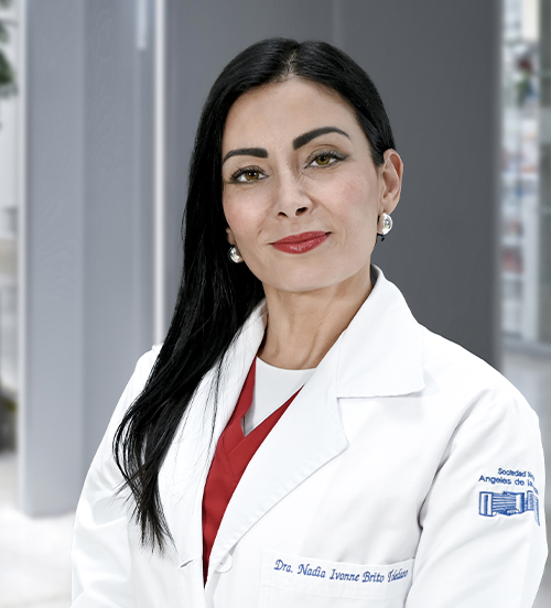 Es la foto de perfil de una psicóloga especializada en necesidades médicas en Huixquilucan de Hospital Angeles Lomas.