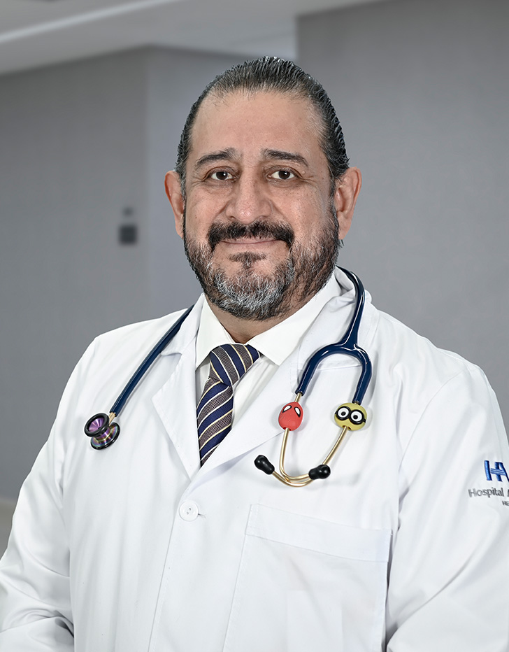 Es la foto de perfil de un pediatra en Ciudad de México de Hospital Angeles Lindavista.