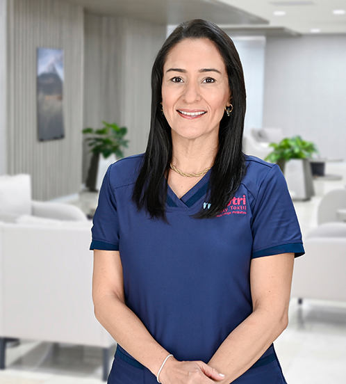 Es la foto de perfil de una nutrióloga especializada en necesidades médicas en Puebla de Hospital Angeles Puebla.