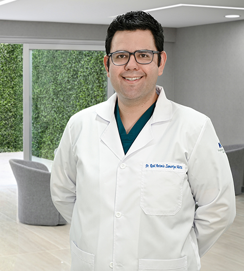 Es la foto de perfil de un gastroenterólogo y especialista en endoscoía en Torreón de Hospital Angeles Torreón.