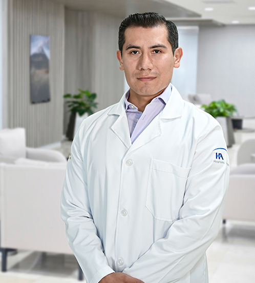 Es la foto de perfil de un cirujano general en Puebla de Hospital Angeles Puebla.
