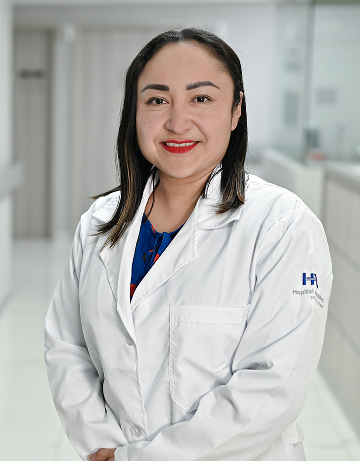 Es la foto de perfil de una neumóloga en Ciudad de México de Hospital Angeles México.