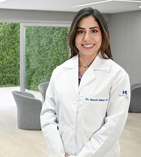 Es la foto de perfil de una pediatra y especialista en inmunología y alergia pediátrica en Torreón de Hospital Angeles Torreón.