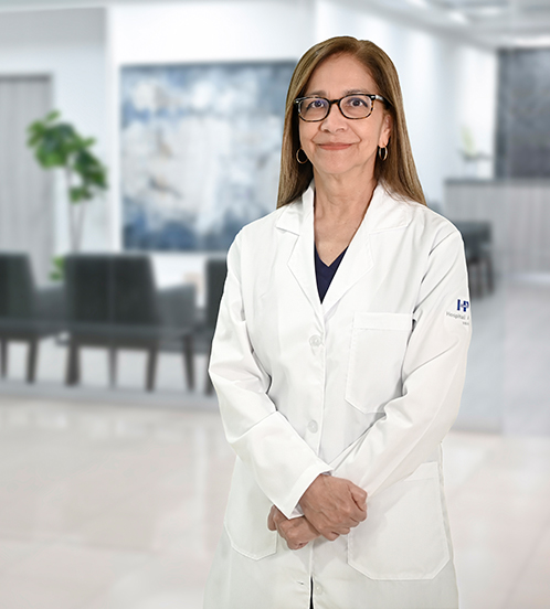 Es la foto de perfil de una gastroenteróloga y endoscopista en Ciudad de México de Hospital Angeles Acoxpa.