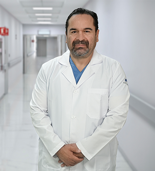 Es la foto de perfil de un médico general, cirujano oncológico y cirujano general en Morelia de Hospital Angeles Morelia.