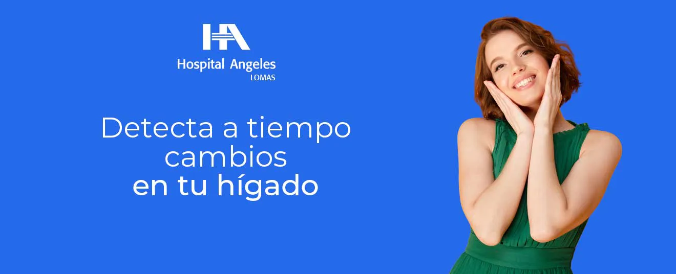 Mujer sonriente representa prevención de enfermedades del hígado mediante ultrasonido Doppler hepático en el área de Imagen de Hospital Angeles Lomas. 

