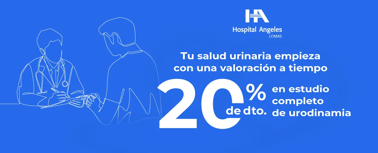 Ilustración de paciente en valoración urológica para estudio completo de urodinamia en Hospital Angeles Lomas. 